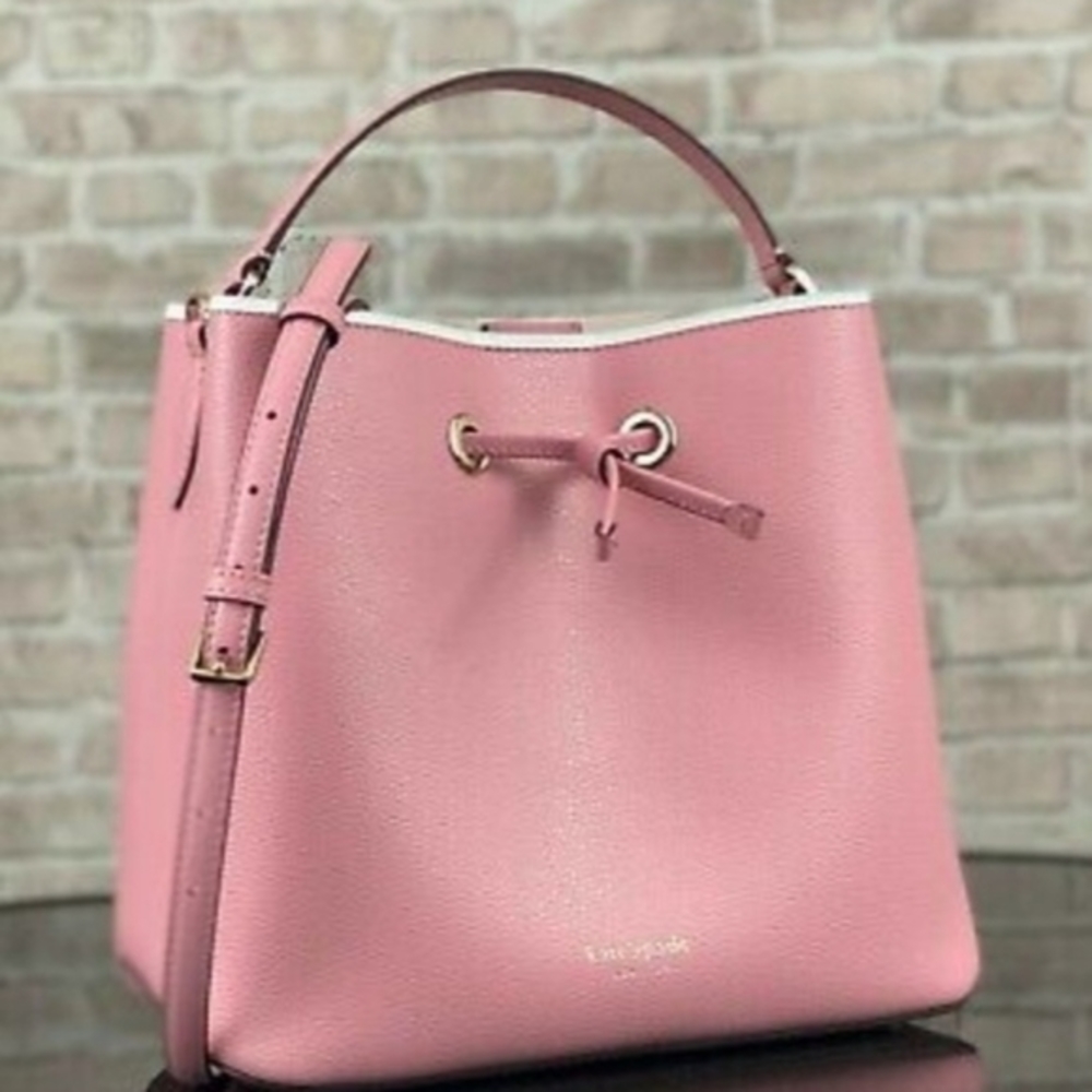 Kate Spade | Eva Large Drawstring Bucket Bag - Picture 3 of 9